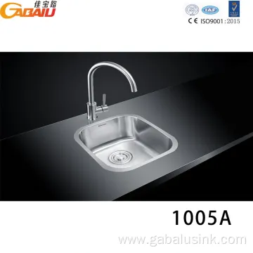 Large Commercial Stainless Steel All-in-One Kitchen Sink